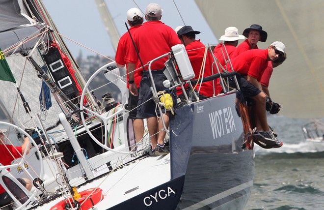 Wot Eva crew - SOLAS Big Boat Challenge 2010 © Crosbie Lorimer http://www.crosbielorimer.com